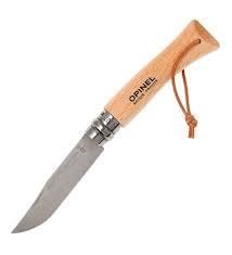 OPINEL INOX 7 NO AHSAP DERI ASKILI CAKI