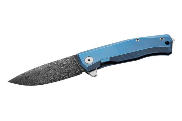 Lionsteel Myto Damascus Blue Çakı