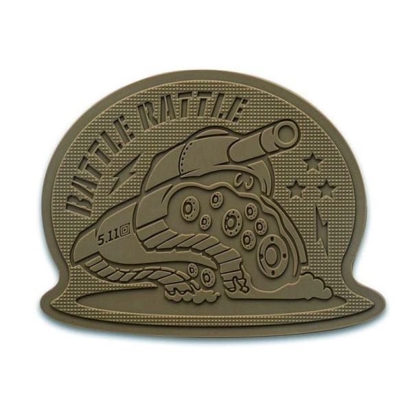 5.11 BATTLE RATTLE DESERT PATCH