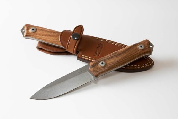 Lionsteel B41 Wood - Santos wood Bıçak