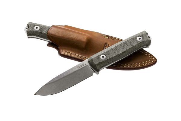 Lionsteel B40 Canvas – Green Bıçak