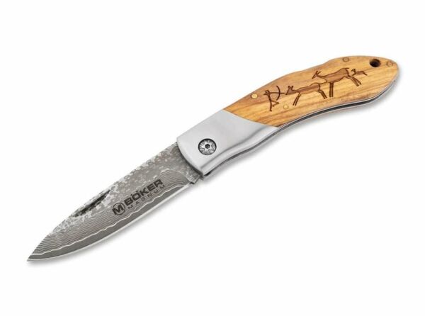 Böker Magnum Caveman Damascus Çakı