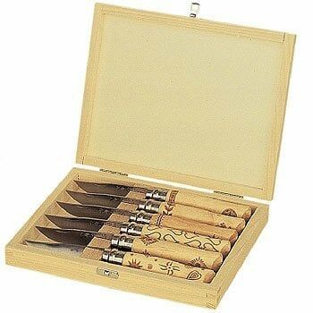 OPINEL INOX ŞİMŞİR 8 NO 6 LI ÇAKI SETİ (000702)