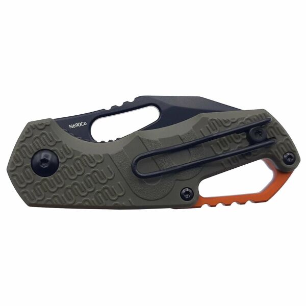 MKM ISONZO Clip OD Green FRN Black Idroglider Çakı