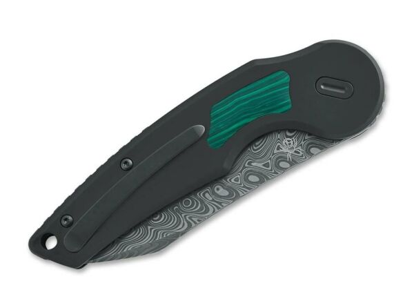 Fox Knives Jupiter Titanium Malachite Damascus Çakı