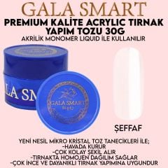 AKRİLİK TOZ 30 GR ŞEFFAF