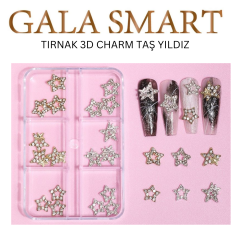 TIRNAK 3D CHARM TAŞ YILDIZ