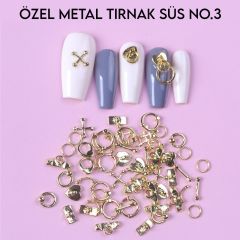 METAL TIRNAK SÜS NO:3