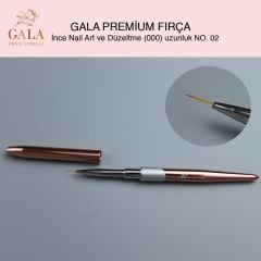 GALA PREMİUM İNCE NAİL ART FIRÇA NO:2