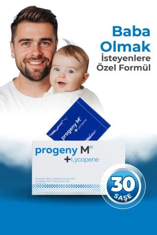 Progeny M+Lycopene - Baba Olmak İsteyenlere Özel Formül 30 Saşe - 6 kutu