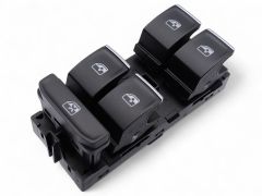Volkswagen Sol Ön Dörtlü Cam Düğmesi - Polo Golf Passat Tiguan Arteon Audi A1 Seat Leon Ateca 5G0959857G - 5G0959857A