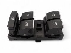 Volkswagen Sol Ön Dörtlü Cam Düğmesi - Golf Polo Passat Tiguan Arteon Audi A1 Seat Leon Ateca 5G0959857E