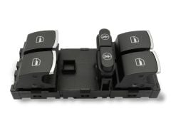 Sol Dörtlü Cam Düğmesi - Volkswagen Touareg Seat Alhambra 7P6959857B
