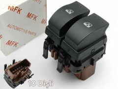 Megane 2 Sol Ön Cam Açma Düğmesi - Renault 8200315040