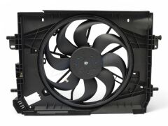 Clio 4 Davlumbazlı Fan Motoru - Renault Symbol Captur Dacia Duster Dokker Lodgy KYZ 2870003 - 214819521R - 214816812R - 214816703R - 214753416R