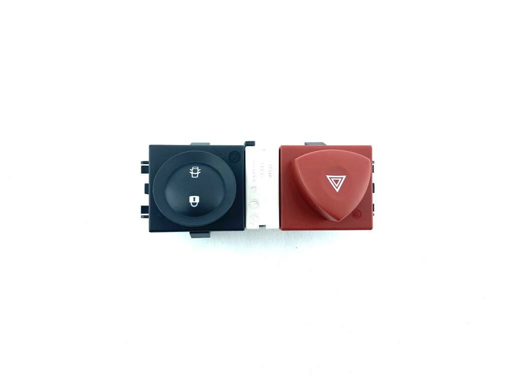 Dörtlü Flaşör Merkezi Kilit Düğmesi - Renault Megane 2 8200407415