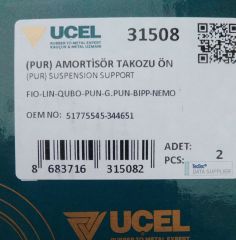 Üçel Amortisör Takazu Ön - Fiorino  Punto G.Punto  Bipper  Nemo