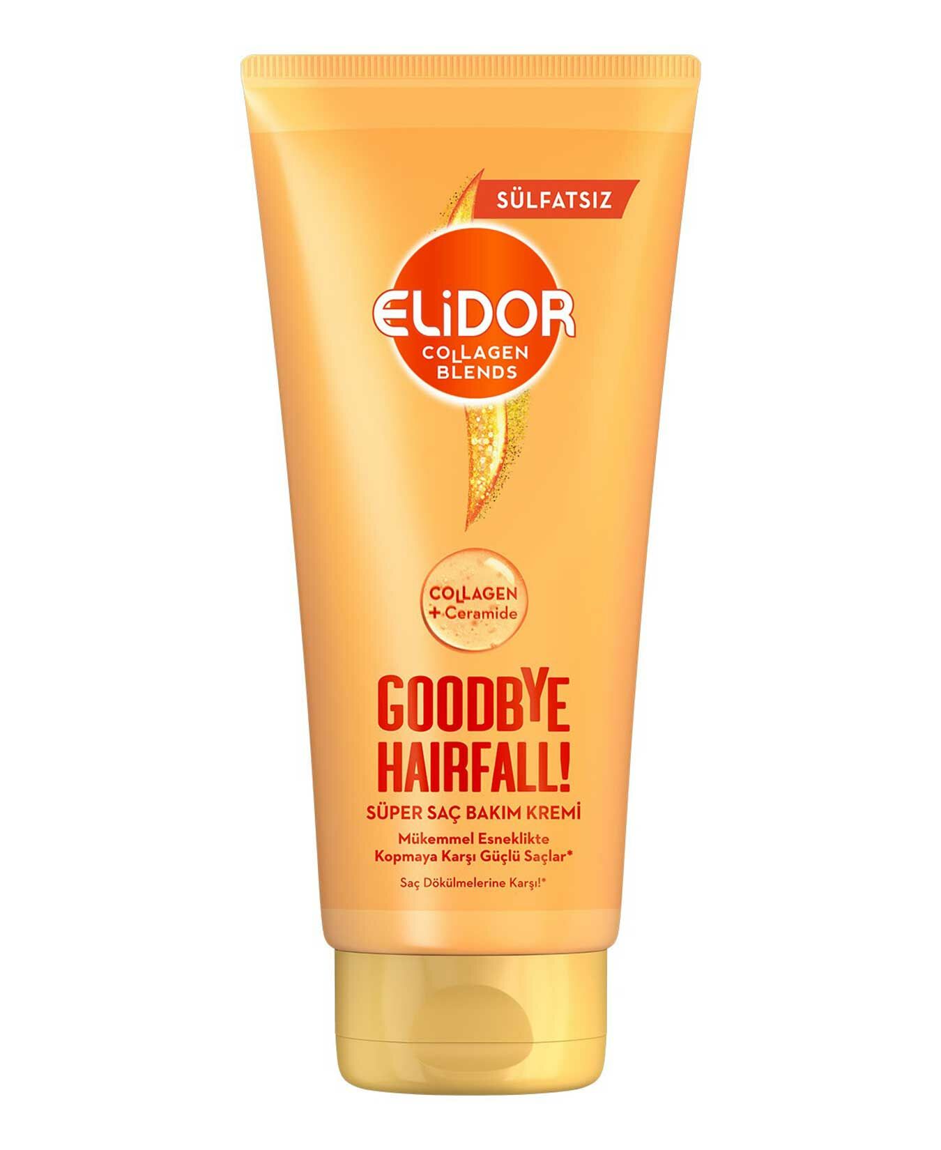 Elidor Saç Kremi 170 ml Collagen Sülfatsız Goodbye Hairfall 8683130012871