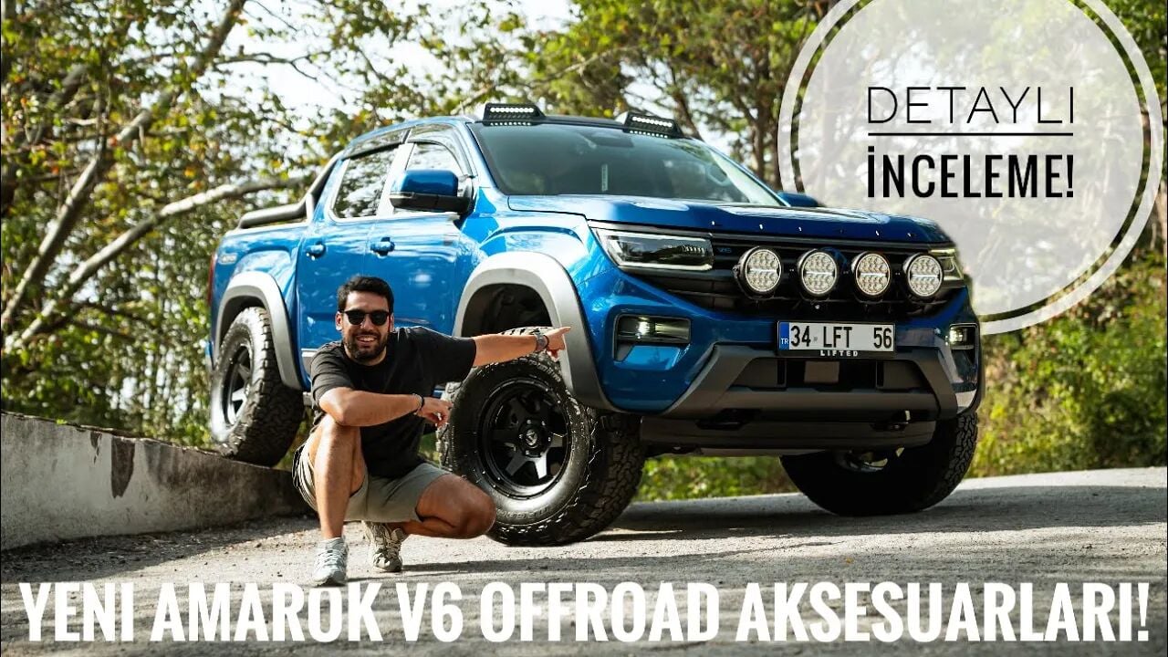 YENI AMAROK V6 l YENI AMAROK OFFROAD AKSESUARLARI l DETAYLI INCELEME VE AMAROK/RANGER KASILASTIRMA!