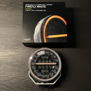Strands - Firefly White Driving Light 9'' Led | Warning Light | E-Approved