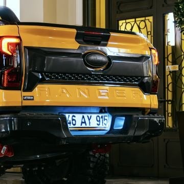 Ford Ranger T9 Yazısız Kasa Kapağı Kabartma