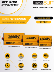 Mexxsun 12v 2000 watt Tam sinüs 12V 2000W