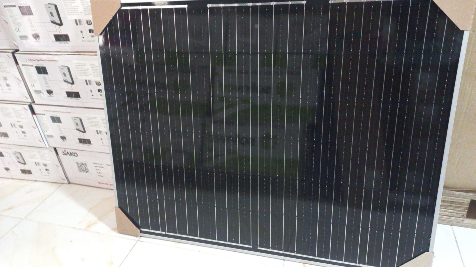 120 W Monokristal Güneş Paneli 120 Watt Monokristal Güneş Paneli