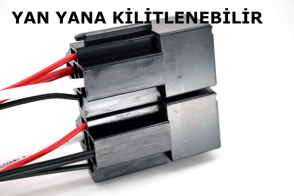 4 Kablolu Güç Röle Soketi 80A Kalın Bacak Fiş Uyumlu MT-51