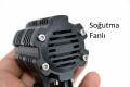 Motosiklet Led Sis Lamba Beyaz Sarı Çizgi Işık 10W 12V-80V Mercekli Takım