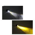 Motosiklet Led Sis Lamba Beyaz Sarı Işık 10W Mercekli Takım