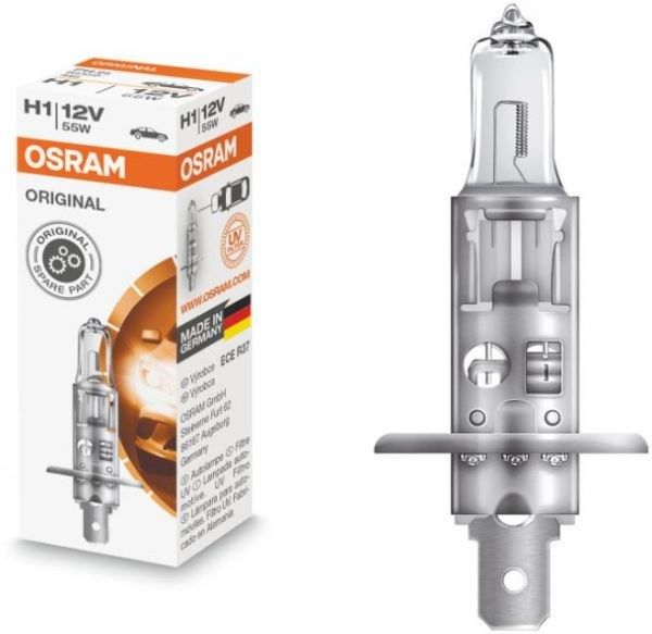 12V H1 Uzun Hüzme Far Ampulü Original Seri 64150 Çin Üretimi