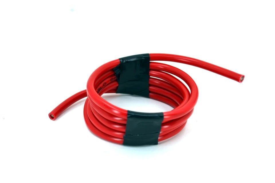 5mm² Kırmızı Bakır Kablo Kalaylı Nyaf Marine