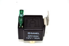 12V Sigortalı Mini Röle 30A 4 Uçlu