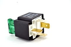 12V Sigortalı Mini Röle 30A 4 Uçlu