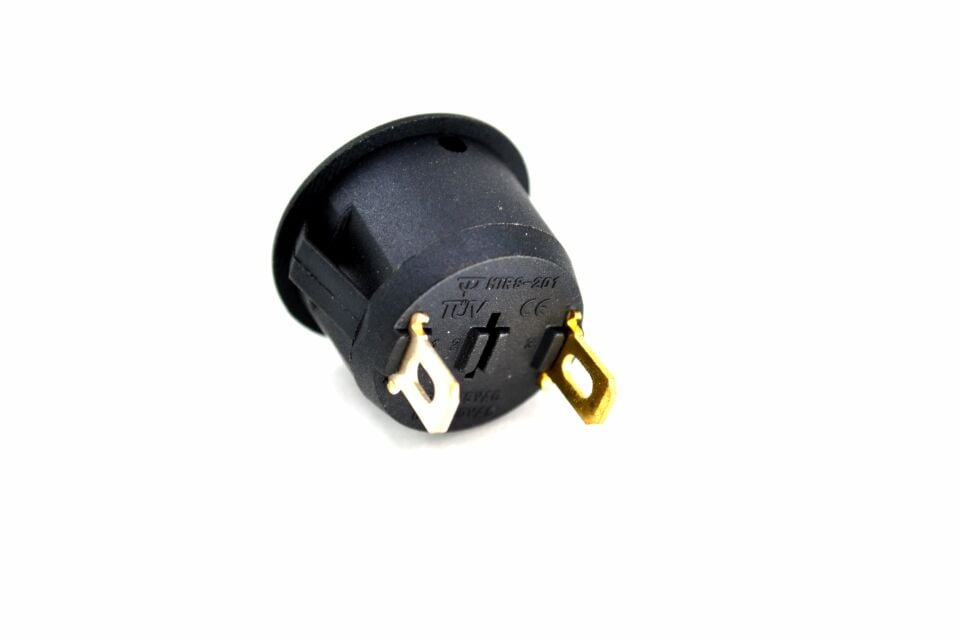 12V Yeşil Göz Lambası LED 23mm Gösterge İkaz MT-35