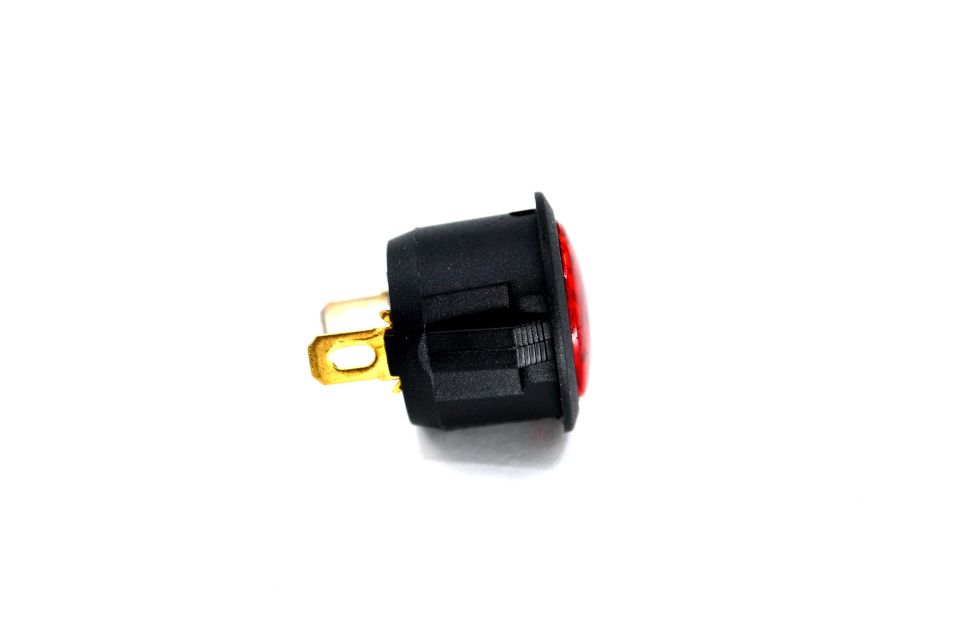12V Kırmızı Göz Lambası LED 23mm Gösterge İkaz MT-32
