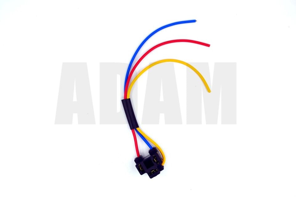 H4 Ampul Duy Atom Far Fişi 1,5mm² Kablolu Hs1 Soket
