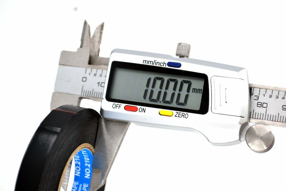 5x25 Metre Esnek Pvc Siyah İzole Bant Elektrik Kablo Bandı Nitto