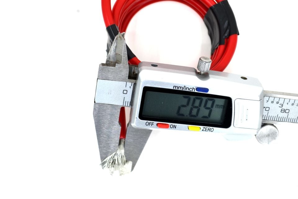 50 Metre 6mm² Kırmızı Bakır Kablo Kalaylı Nyaf Tekne Oto Karavan Elektrik Tesisat Kablosu Top