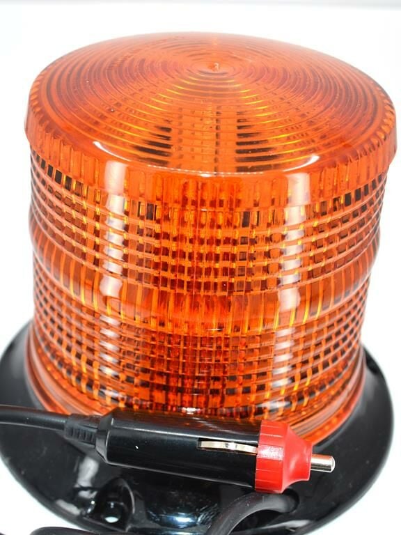3 Mod 72 Led Çakar Döner Seyyar Tepe Lamba Sarı 12V 24V