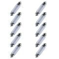 10 Adet 12V 10W Sofit Ampul 39mmx10mm