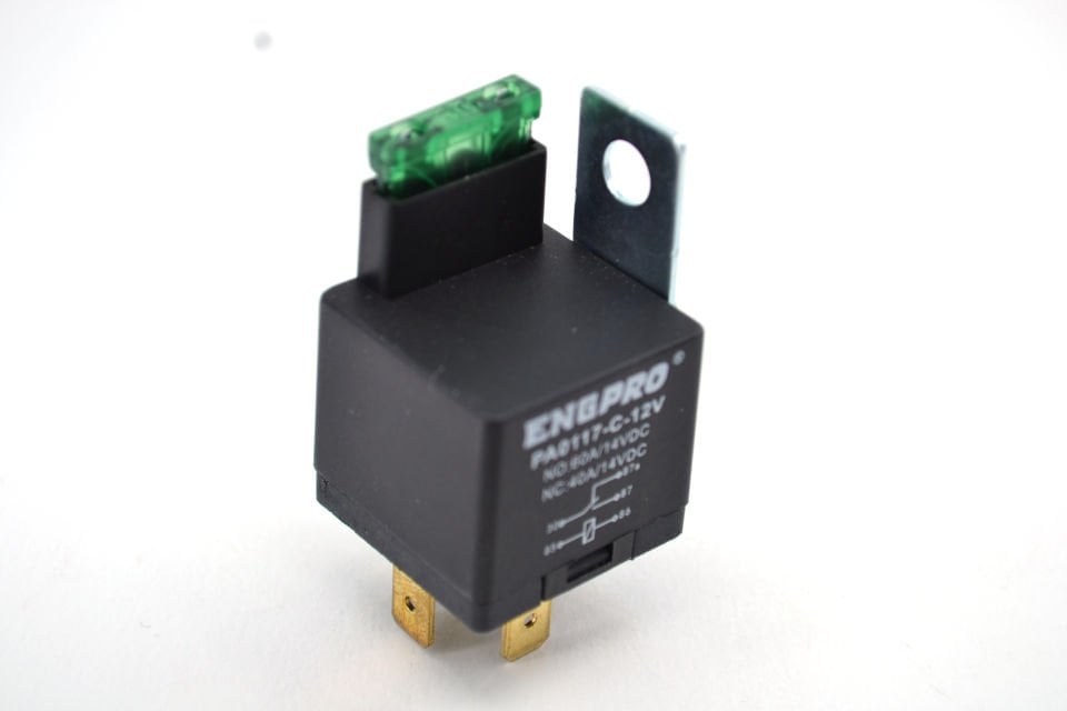 Mini Röle Sigortalı 40A/60A 12V 5T Eng