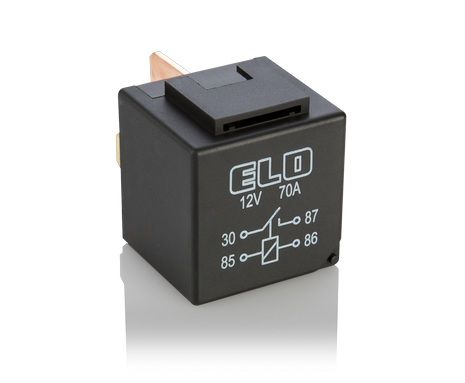 Yüksek Amperli Röle 12V 70A 4 Fişli Mini Güç Rölesi 720170102