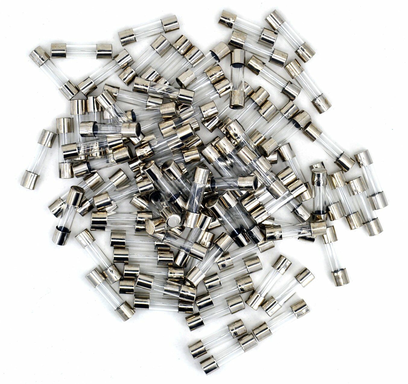 100 Adet 10 Amper 20mm Küçük Cam Sigorta 10A