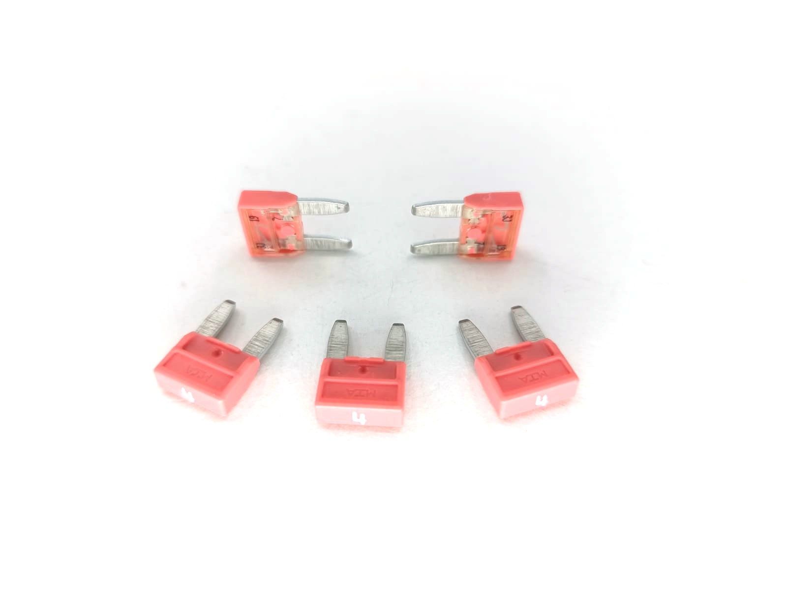 5 Adet 4A Pembe Mini Bıçak Sigorta 4 Amper