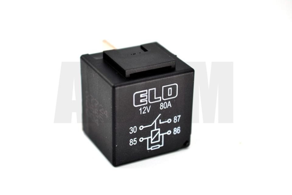 Yüksek Amperli Dirençli Mini Güç Rölesi 80 Amper 12V 80A