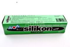 55 Gram Tüp Şeffaf Silikon Elastik İzolasyon +200 Derece Isıya Dayanıklı
