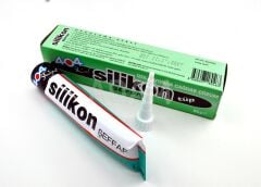 55 Gram Tüp Şeffaf Silikon Elastik İzolasyon +200 Derece Isıya Dayanıklı