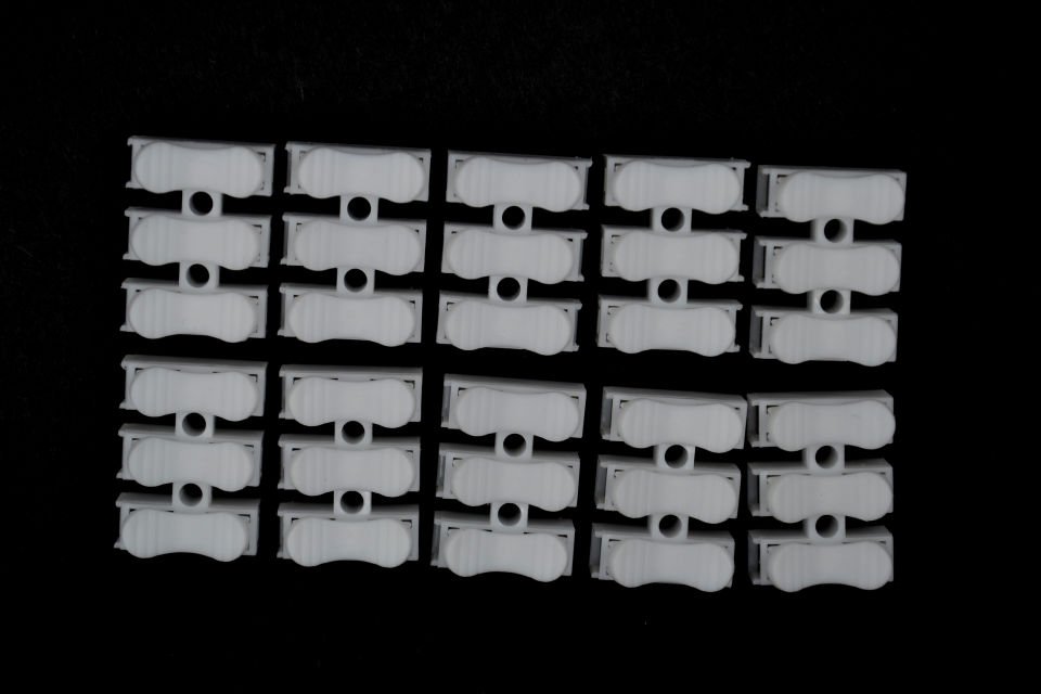 10 Adet Kablo Bağlantı Klemensi Yaylı Üçlü 2mm² Kabloya Kadar MT-27