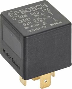 12V 30/20A Diyotlu Çift Platin Mini Röle 5 Fiş Bosch 0986AH0135